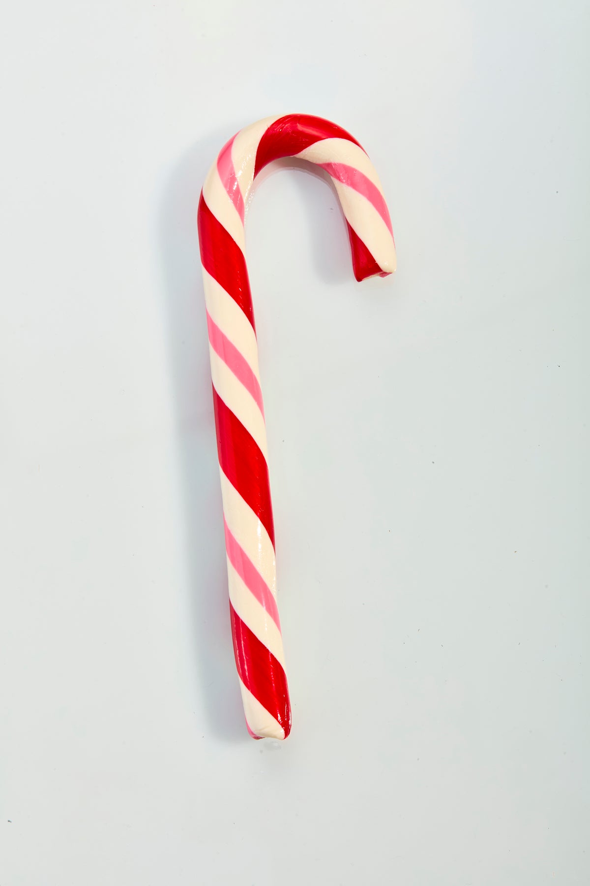 Jumbo cherry candy cane, handmade – Candylabs
