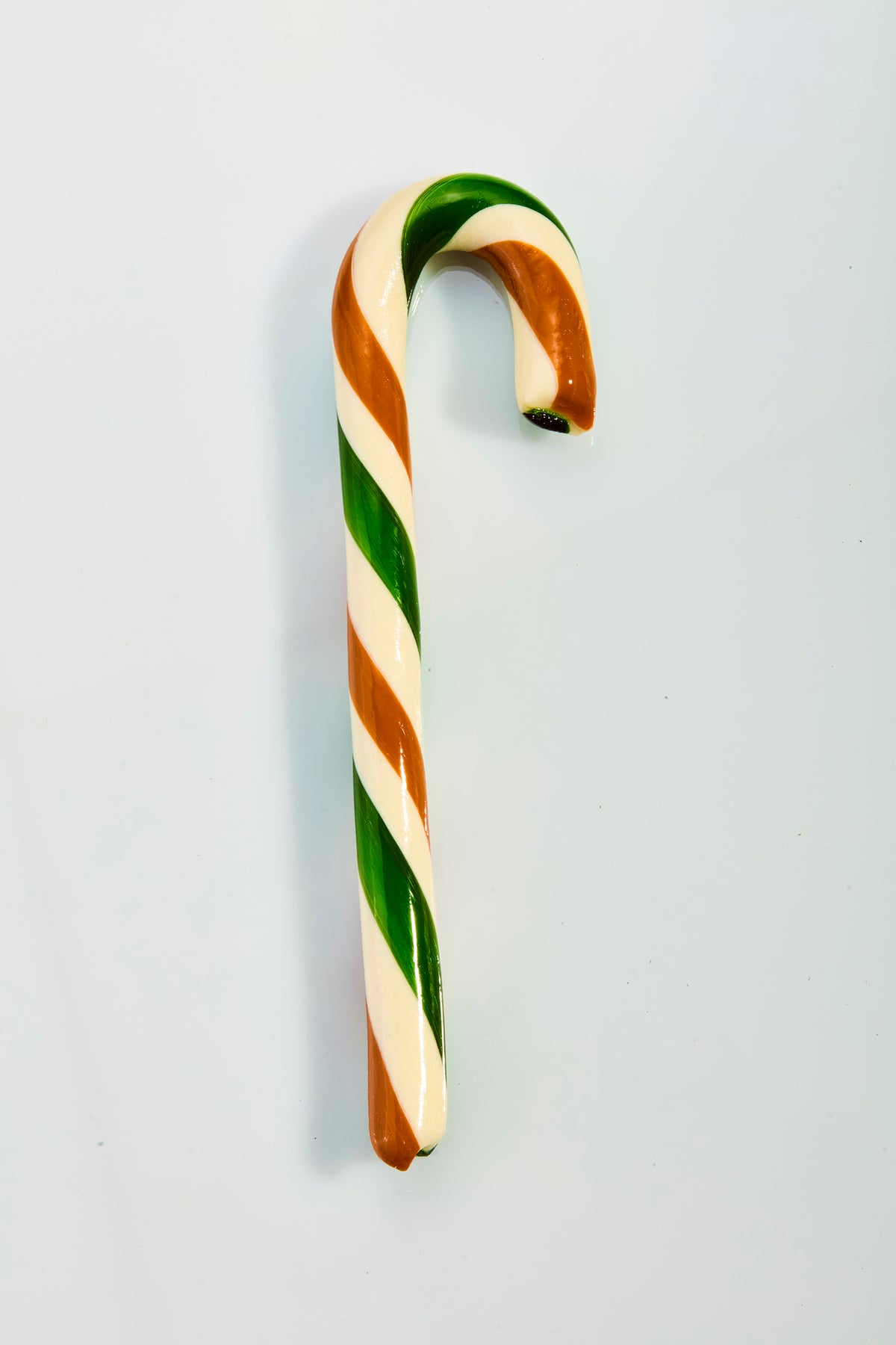 Jumbo caramel apple candy cane, handmade – Candylabs