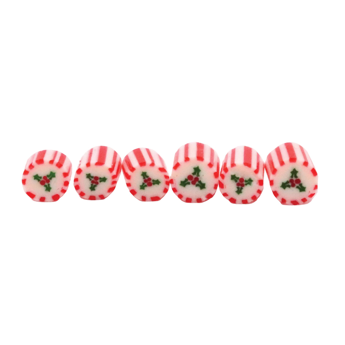 Mistletoe raspberry handmade rock candy in a 30g tube – Candylabs