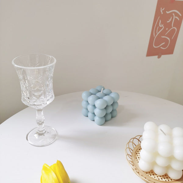 Bougie Rubik's Cube faite à la main