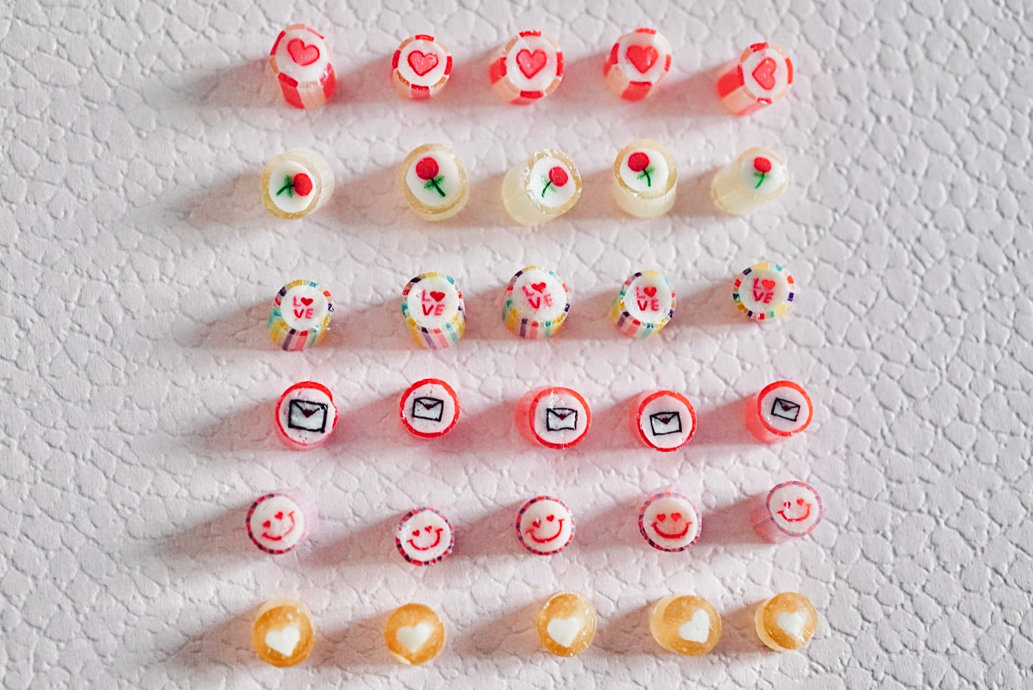 Love Tubes - Lot de 6