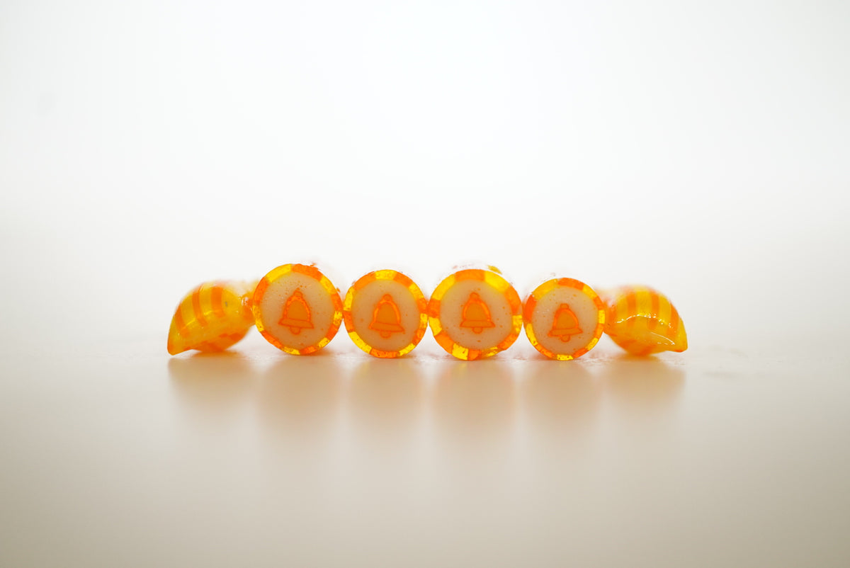 Christmas bell mango handmade rock candies in a row – Candylabs