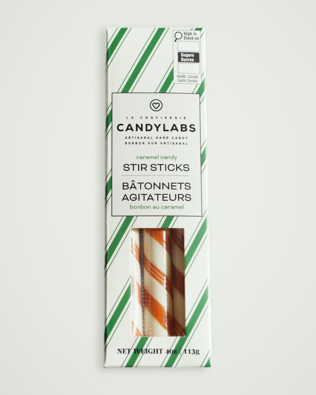 Caramel candy stir sticks, box of 6 – Candylabs