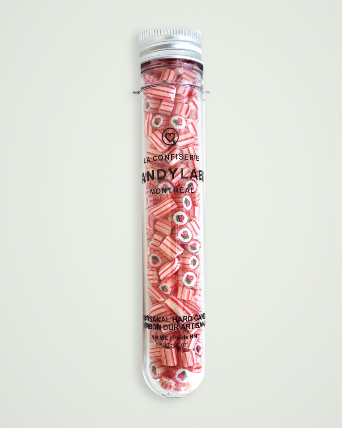 Mitten watermelon handmade rock candy in a 30g tube – Candylabs