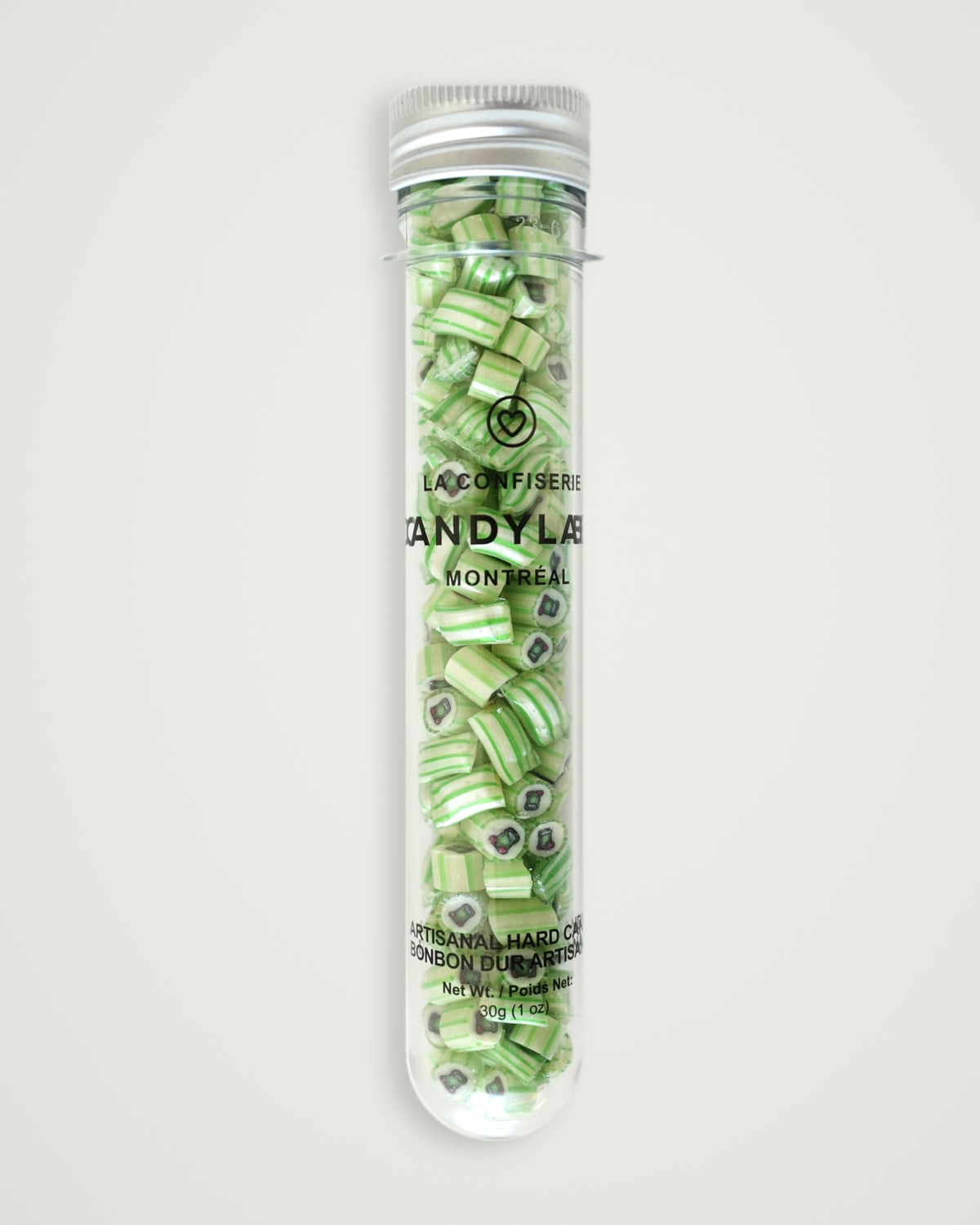 Christmas stocking guava handmade rock candy in a 30g tube – Candylabs