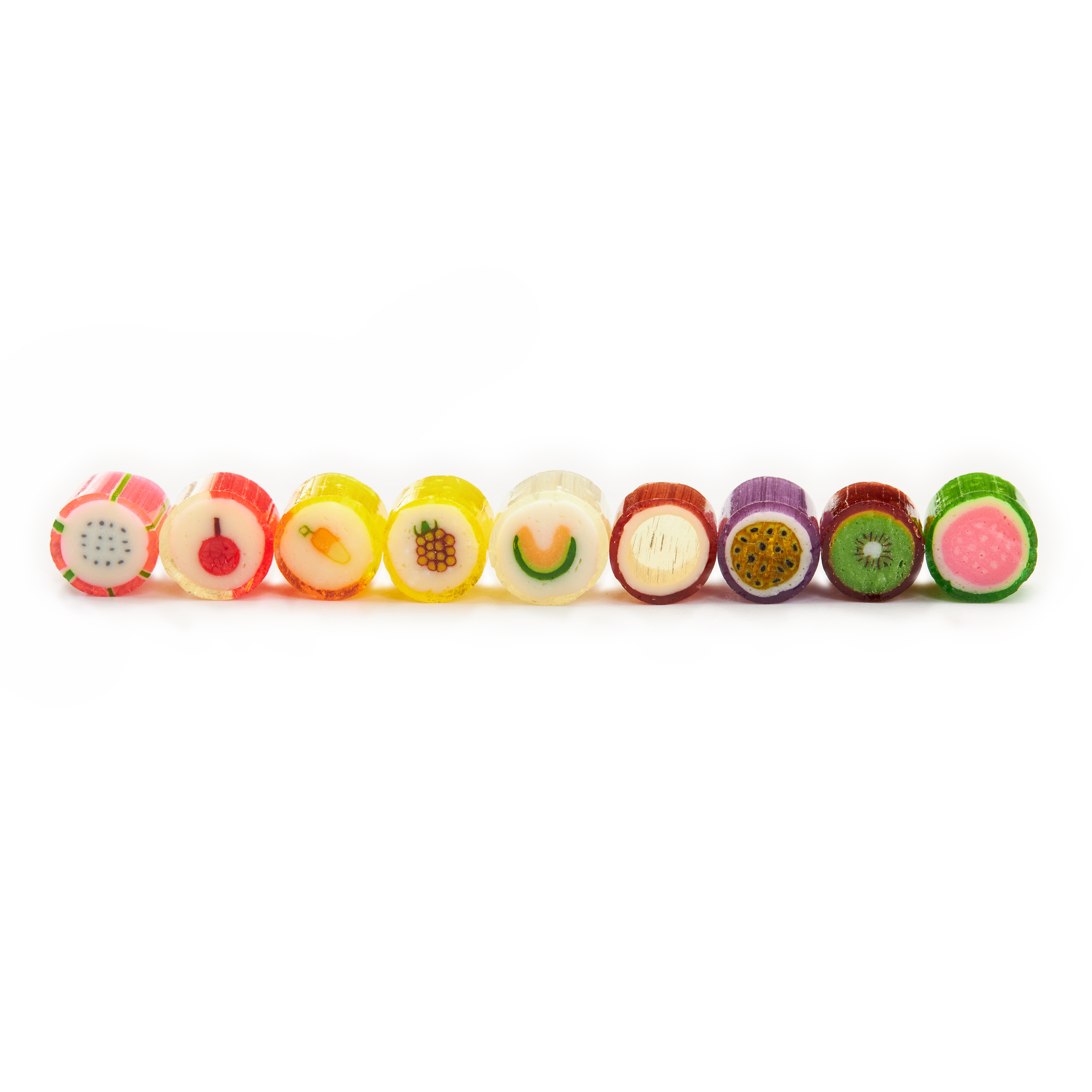 Bonbons ASMR craquants colorés